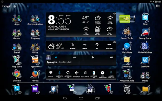 LC New Years Theme android App screenshot 0